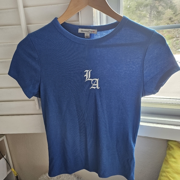 Brand New Dodger blue L.A. t-shirt - Picture 4 of 6